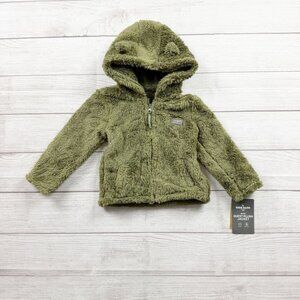 Eddie Bauer Kids Sherpa Fleece Hooded Jacket Full Zip Plush Coat NWT 24 Months
